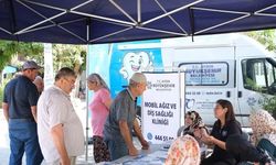 Aydın Büyükşehir’in Mobil Diş Kliniklerine Yoğun İlgi
