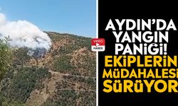 Aydın’da yangın paniği! Ekiplerin müdahalesi sürüyor