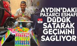Aydın’daki pazarcı esnafı düdük satarak geçimini sağlıyor