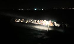 Didim açıklarında göçmen operasyonu! 38 düzensiz göçmen yakalandı