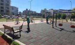 Efeler Belediyesi’nden parklara kapsamlı bakım