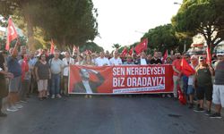 Görevden alınan CHP Didim’de tepki mitingi