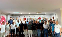 MHP Efeler İlçe Başkanı Gümüş ilk toplantısını gerçekleştirdi