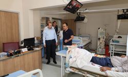 Müdür Şenkul’dan ilçe hastanesine kapsamlı ziyaret