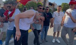 Nazilli’de geleneksel damat eğlencesi! Arkadaşları Ercan Özada’ya nefes aldırmadı