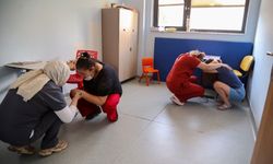 Otizm Yaşam Merkezi’nde hayat kurtaran tatbikat