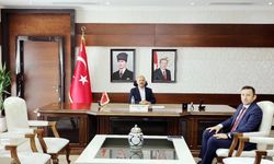 Vali Varol Kuyucak’ın yeni kaymakamını makamında ağırladı