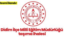 Didim İlçe Milli Eğitim Müdürlüğü taşıma ihalesi