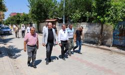 Yetişkin, Umurlu’da çalışmaları yerinde inceledi