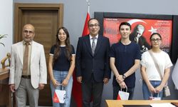 YKS’de Aydın’ı gururlandıran öğrencilerden ziyaret