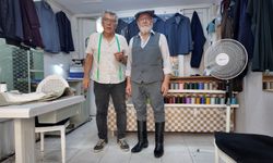 54 yıldır mesleğini yaşatmaya çalışıyor! Yörük kıyafetleri yapıyor