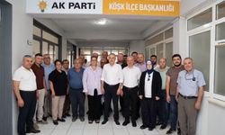 AK Partili Mustafa Savaş’tan yeni Başkan Öztürk’e ziyaret