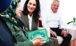 AK Partili Sarıbaş şehit ailesinin hayır dualarını aldı