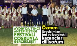 Aydın'da 7'inci Antep Fıstığı Festivali coşkuyla gerçekleşti