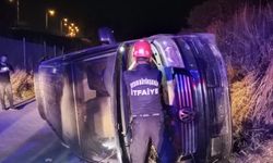 Aydın’da kontrolden çıkan otomobil devrildi! Ekipler sıkışan sürücü için seferber oldu