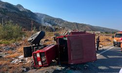 Aydın’da traktör devrildi! Sürücü yaralandı
