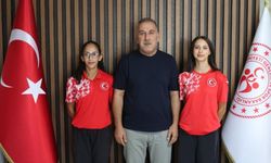 Aydın’ın başarılı atletlerinden Yığmatepe’ye ziyaret