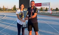 Aydınlı atletten çifte mutluluk: İki organizasyonda da şampiyon olarak döndü