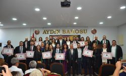 Aydınlı hukukçular namusları üzerine yemin etti! Mesleğe ilk adımı attı