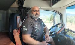 Aydınlı nakliyeciden büyük fedakarlık! Akaryakıt tankerine su doldurdu, söndürme çalışmalarında yer aldı