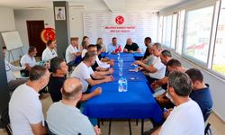 Başkan Arıkan'dan MHP Söke'ye ortak akıl ziyareti