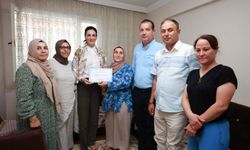 Cumhurbaşkanı Erdoğan'dan Aydın'daki üyelere özel belge