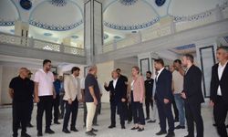 Ege’nin en büyük camisi Nazilli’de yükseliyor! Vali Varol Nazilli Külliyesi’nde incelemelerde bulundu