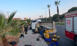 Kuşadası’nda direksiyon başında uyuyan sürücü kaza yaptı