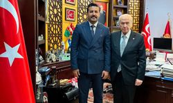 MHP Aydın’dan kongreler sonrası Bahçeli’ye ziyaret