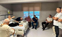 MHP’li Pehlivan’dan Haluk Alıcık’a geçmiş olsun ziyareti