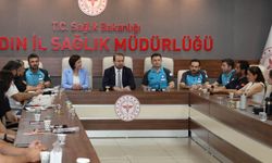 Müdür Şenkul öncülüğünde değerlendirme toplantısı! Aydın'ın sağlığı masaya yatırıldı