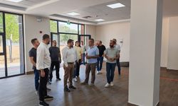 Nazilli’de Gençlik Merkezi gün sayıyor! AK Parti heyeti çalışmaları inceledi
