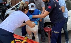 Nazilli’de korkutan kaza! Genç sürücü metrelerce sürüklendi
