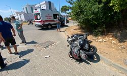 Nazilli'de otomobil ve motosiklet çarpıştı! 2 yaralı