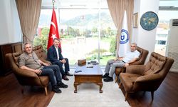 Öztürk ve Akgün’den Rektör Kent’e ziyaret