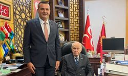 Burak Pehlivan’dan Bahçeli’ye ziyaret! Terörsüz Türkiye süreci değerlendirildi
