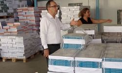 Aydın yeni okul dönemine hazır: Binlerce kitap okullara dağıtılıyor