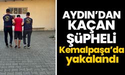 Aydın’dan kaçan şüpheli Kemalpaşa’da yakalandı