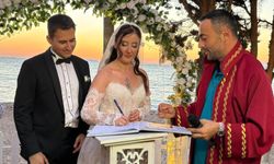 Didim’deki görkemli düğünle hayatlarını birleştirdiler
