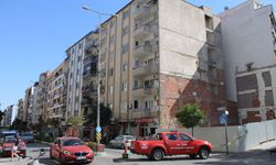 Efeler'de gaz paniği! Apartman tahliye edildi