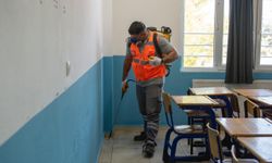 Kuşadası Belediyesi’nden okullarda hijyen çalışması
