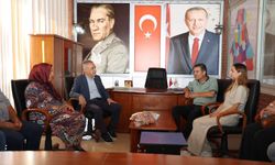 Milletvekili Savaş'tan Kuyucak İlçe Başkanı Sayar'a ziyaret