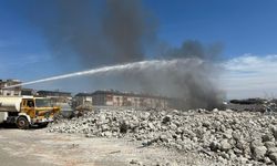 Nazilli’den dumanlar yükseldi! Stadyumda korkutan yangın