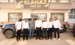 NTO Başkan Adayı Akgün Aydın inciri için sahada