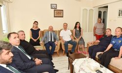 Vali Varol şehit polis memurunun ailesinin acısına ortak oldu