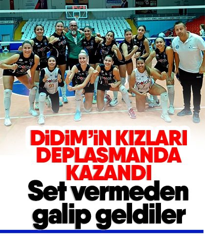 Didim’in kızları deplasmanda kazandı