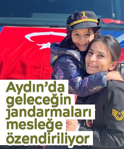 Aydın’da geleceğin jandarmaları mesleğe özendiriliyor