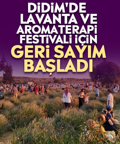 Didim'de Lavanta ve Aromaterapi Festivali için geri sayım başladı