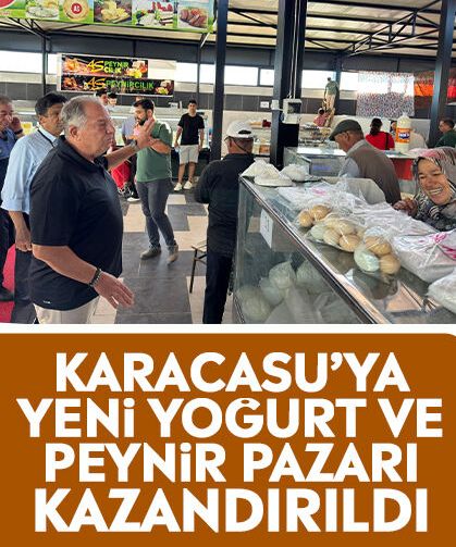 Karacasu’ya yeni yoğurt ve peynir pazarı kazandırıldı