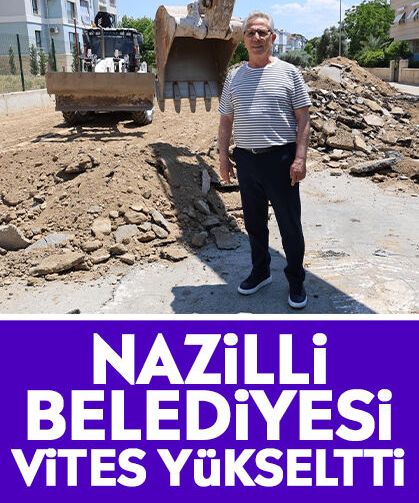 Nazilli Belediyesi vites yükseltti